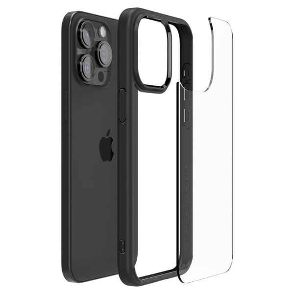 Spigen iPhone 15 Pro Max Cover Ultra Hybrid Matte Matte Black