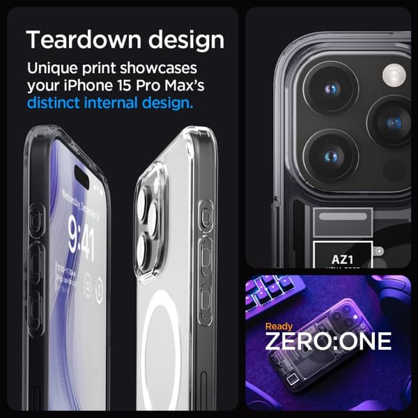 Spigen iPhone 15 Pro Max Cover Ultra Hybrid MagFit Zero One