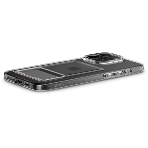 Spigen iPhone 15 Pro Max Kuori Crystal Slot Crystal Clear