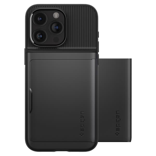 Spigen iPhone 15 Pro Max Cover Slim Armor CS Sort