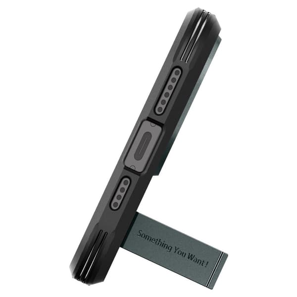 Spigen iPhone 15 Pro Max Cover Tough Armor MagFit Abyss Green