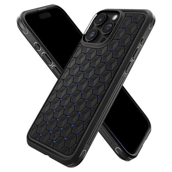 Spigen iPhone 15 Pro Max Skal Cryo Armor Cryo Blue