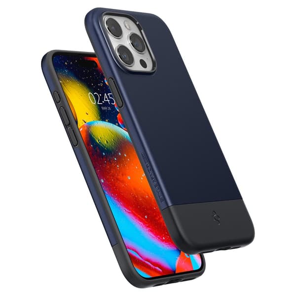 Spigen iPhone 15 Pro Max Cover Style Armor MagFit Midnight Indigo