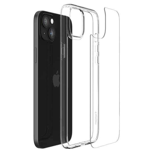 Spigen iPhone 15 Plus Cover Air Skin Hybrid Crystal Clear
