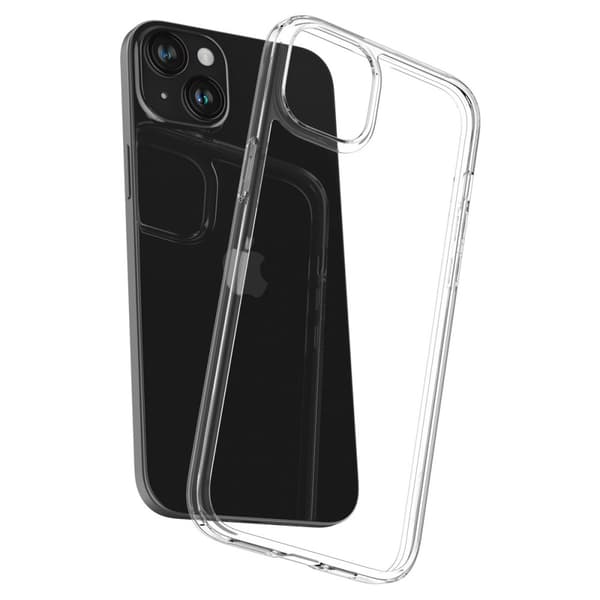 Spigen iPhone 15 Plus Cover Air Skin Hybrid Crystal Clear
