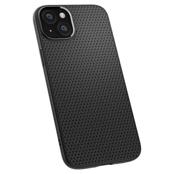 Spigen iPhone 15 Plus Cover Liquid Air Matte Black
