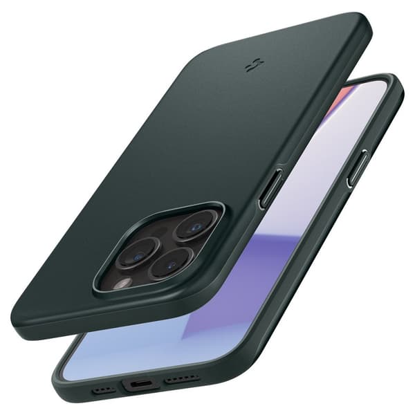Spigen iPhone 15 Pro Kuori Thin Fit Abyss Green