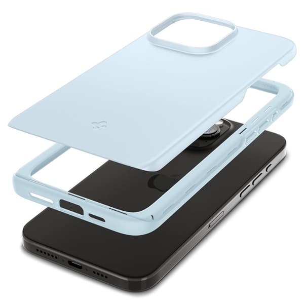 Spigen iPhone 15 Pro Cover Thin Fit Mute Blue