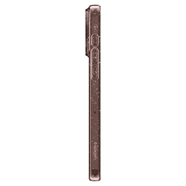 Spigen iPhone 15 Pro Skal Liquid Crystal Glitter Rose Quartz