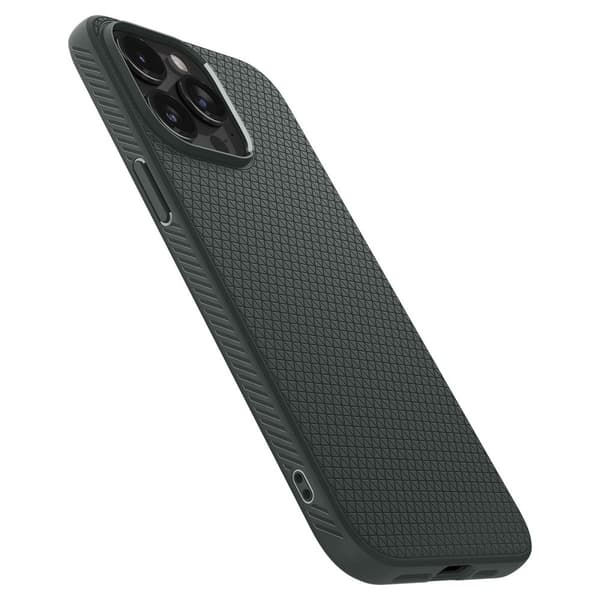 Spigen iPhone 15 Pro Cover Liquid Air Abyss Green