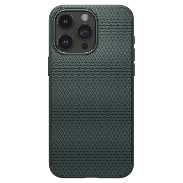 Spigen iPhone 15 Pro Cover Liquid Air Abyss Green