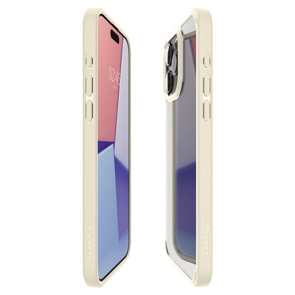 Spigen iPhone 15 Pro Cover Ultra Hybrid Mute Beige