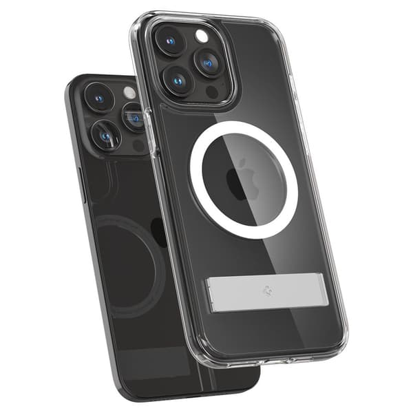 Spigen iPhone 15 Pro Deksel Ultra Hybrid S MagFit Crystal Clear
