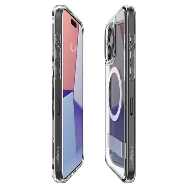 Spigen iPhone 15 Pro Deksel Ultra Hybrid S MagFit Crystal Clear