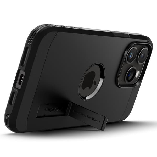 Spigen iPhone 15 Pro Skal Tough Armor MagFit Svart