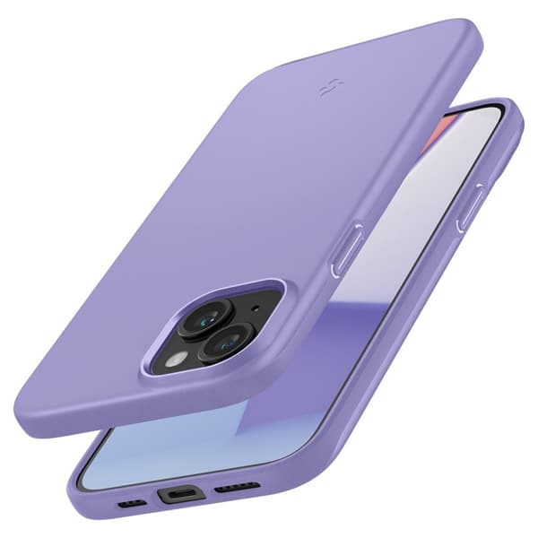 Spigen iPhone 15 Skal Thin Fit Iris Purple
