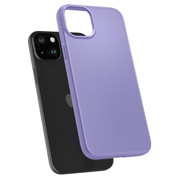Spigen iPhone 15 Skal Thin Fit Iris Purple