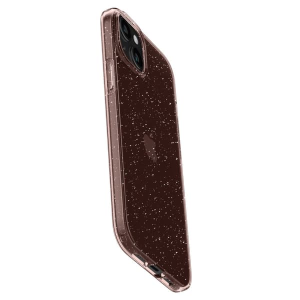 Spigen iPhone 15 Kuori Liquid Crystal Glitter Rose Quartz