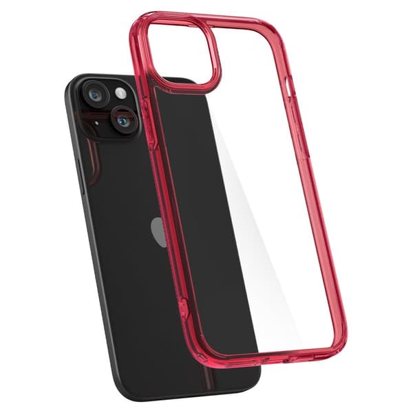 Spigen iPhone 15 Cover Ultra Hybrid Red Crystal
