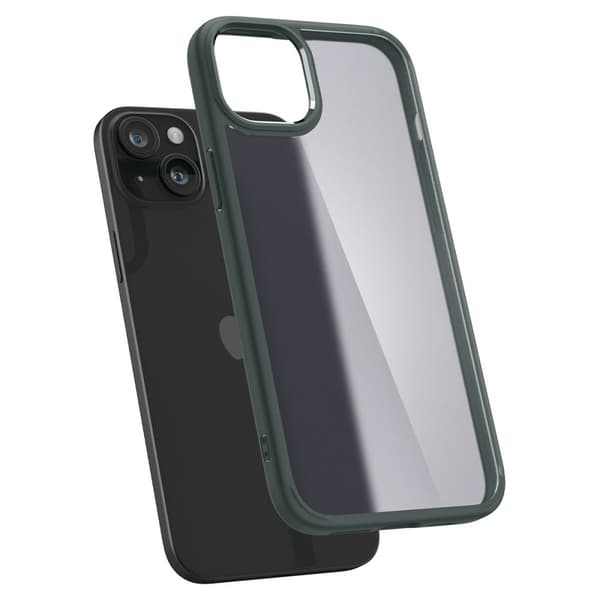 Spigen iPhone 15 Cover Ultra Hybrid Frost Green