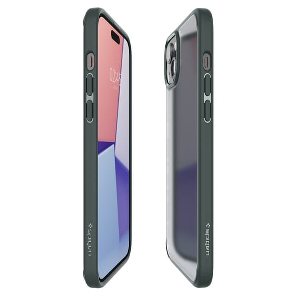 Spigen iPhone 15 Cover Ultra Hybrid Frost Green