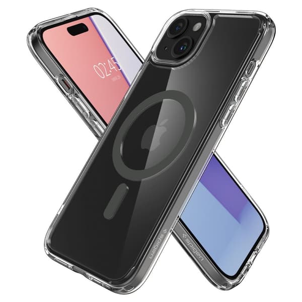 Spigen iPhone 15 Cover Ultra Hybrid MagFit Graphite