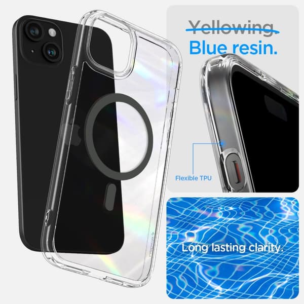 Spigen iPhone 15 Cover Ultra Hybrid MagFit Graphite
