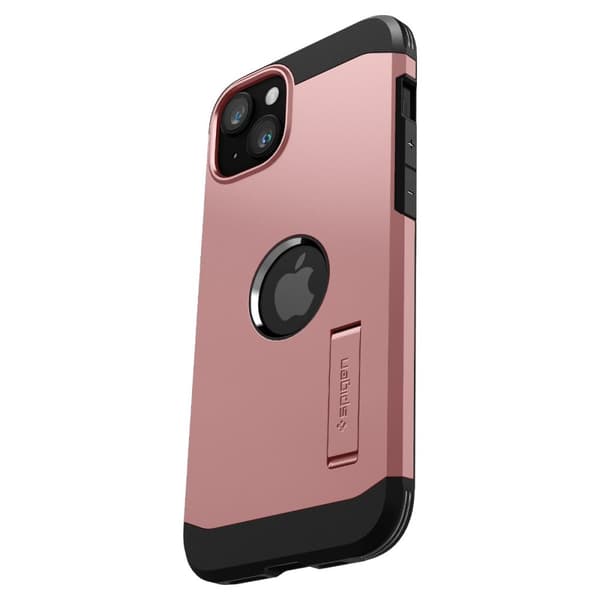 Spigen iPhone 15 Kuori Tough Armor MagFit Rose Gold