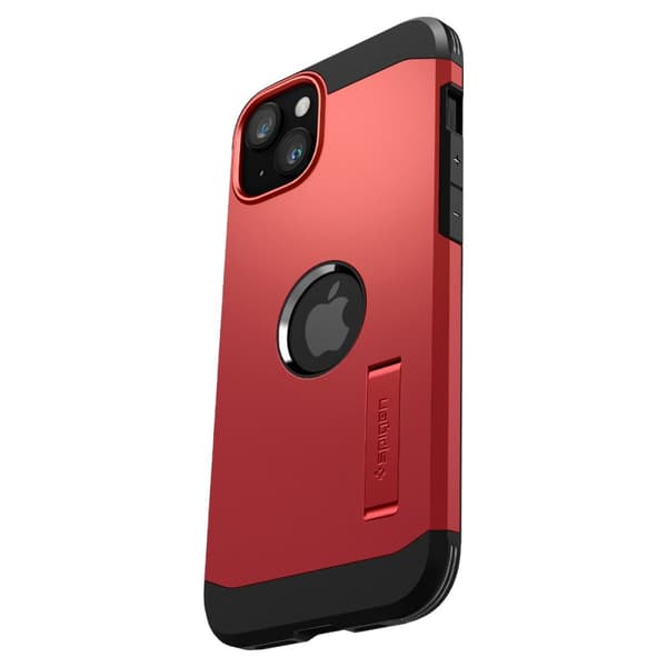 Spigen iPhone 15 Cover Tough Armor MagFit Rød