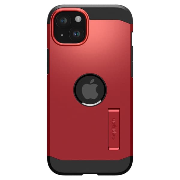 Spigen iPhone 15 Cover Tough Armor MagFit Rød