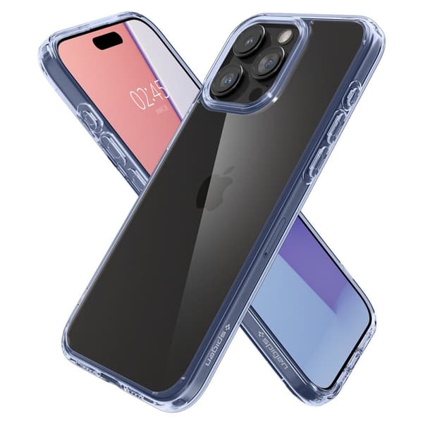 Spigen iPhone 15 Pro Max Cover Ultra Hybrid Sky Crystal