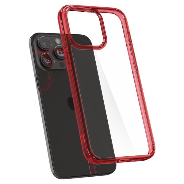 Spigen iPhone 15 Pro Max Skal Ultra Hybrid Deep Red