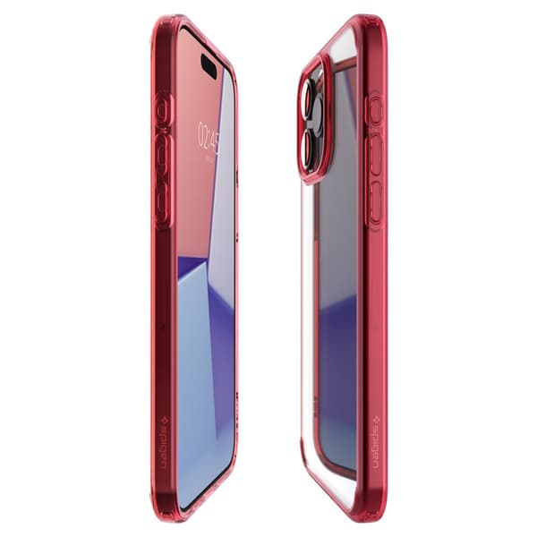 Spigen iPhone 15 Pro Max Skal Ultra Hybrid Deep Red
