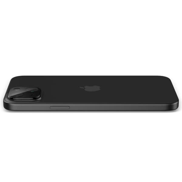 Spigen iPhone 14/15/14 Plus/15 Plus Kamerabeskytter Glas.tR Optik Sort 2-pak