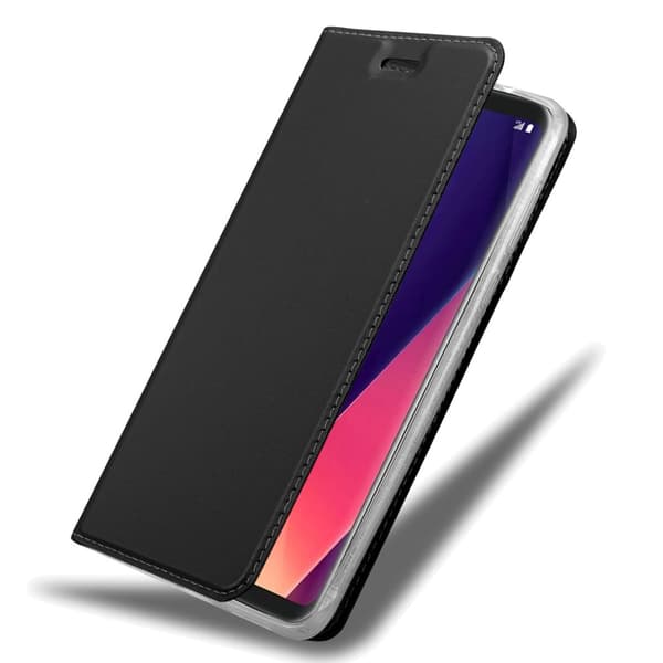 LG V30 / V30+ / V30S / V30S+ Suojakotelo Suojakuori Lompakkokotelo Matkapuhelinkotelo jossa magneettisuljenta, jalusta-toiminto ja korttitasku