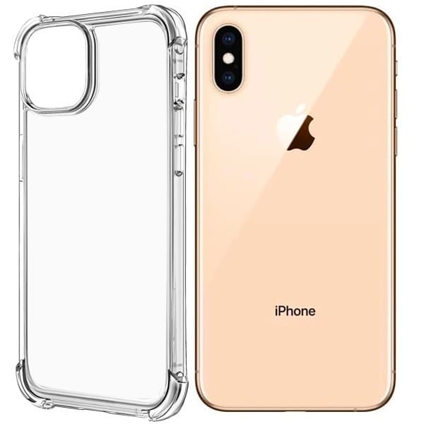 iPhone Xs Max Skal - Extra Stöttåligt och Slitstarkt Transparent
