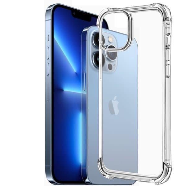 iPhone 13 Pro Max Skal - Extra Stöttåligt och Slitstarkt Transparent