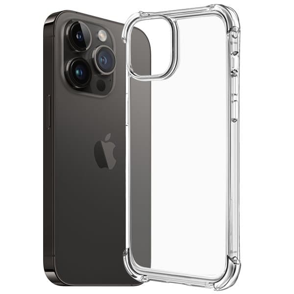 iPhone 14 Pro Skal - Extra Stöttåligt och Slitstarkt Transparent