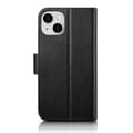 Miniatyrbillede 1 af 5: iCarer Lædertaske med RFID-beskyttelse til iPhone 14 Plus - Sort