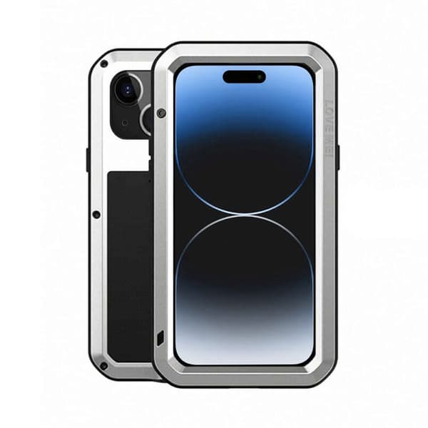 LOVE MEI Powerful kuori Apple iPhone 15 - Hopea