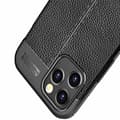 Miniatyrbilde 2 av 2: Lærmønstret TPU deksel Apple iPhone 15 Pro - Svart