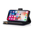 Pikkukuva 4 / 4: Kaksoiskäänto Zipper 9-kortti Apple iPhone 15 Pro Max - Musta