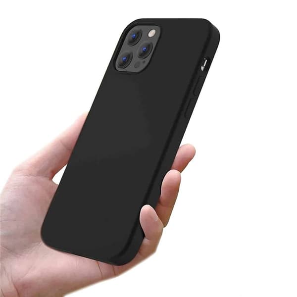 Silikone cover Apple iPhone 15 Pro Max - Sort
