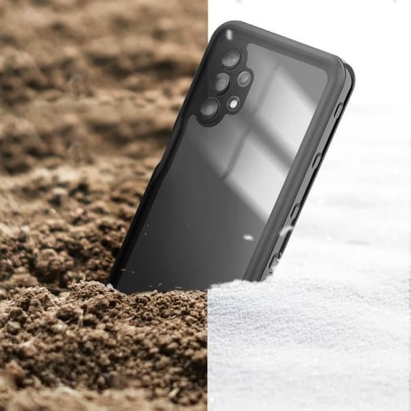 Redpepper Vattentätt Fodral Kompatibel med Samsung Galaxy A32 5G Transparent