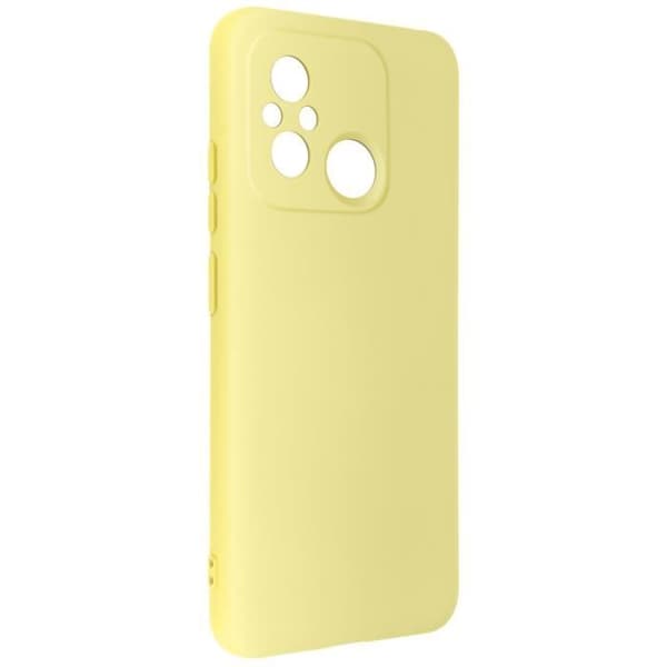 Xiaomi Redmi 12C Halvstyvt fodral Gult fodral