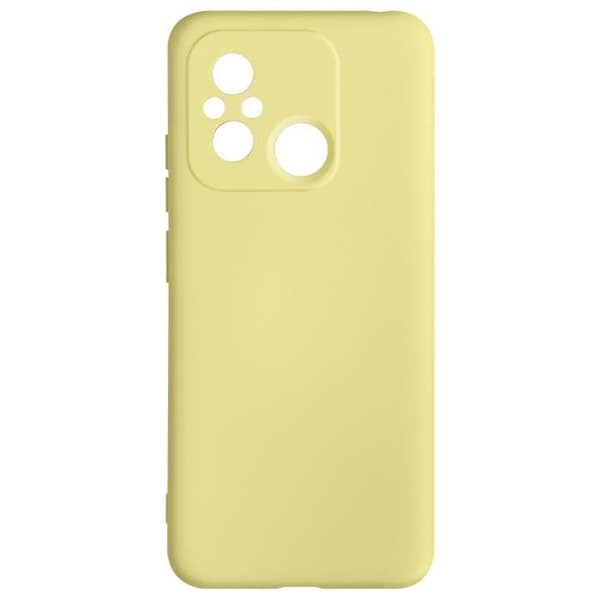 Xiaomi Redmi 12C Halvstyvt fodral Gult fodral