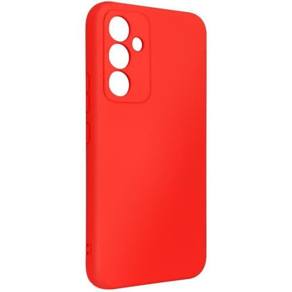 Fodral kompatibelt med Samsung Galaxy A34 5G Halvstyvt rött fodral