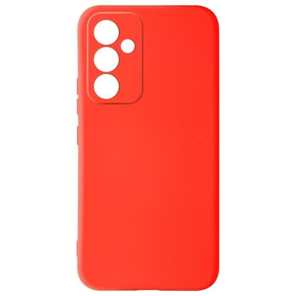 Fodral kompatibelt med Samsung Galaxy A34 5G Halvstyvt rött fodral