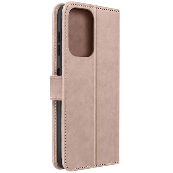 Fodral Kompatibel med Samsung A23 5G Flower Rose Gold Fodral