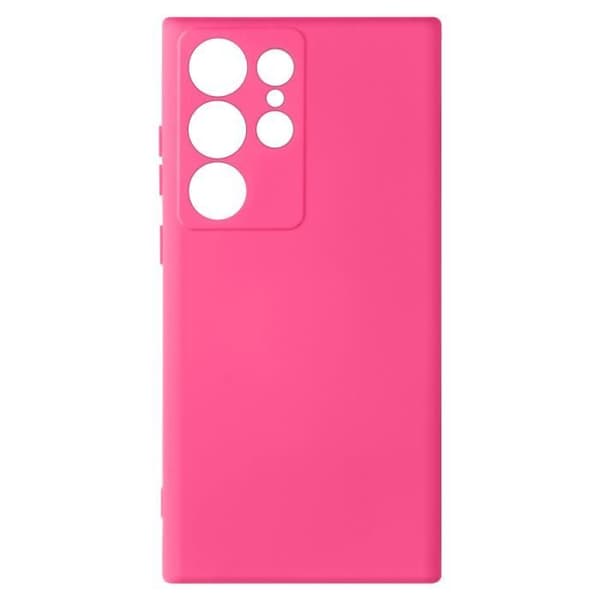 Fodral som är kompatibelt med Samsung Galaxy S23 Ultra Silicone Fuchsia Coque